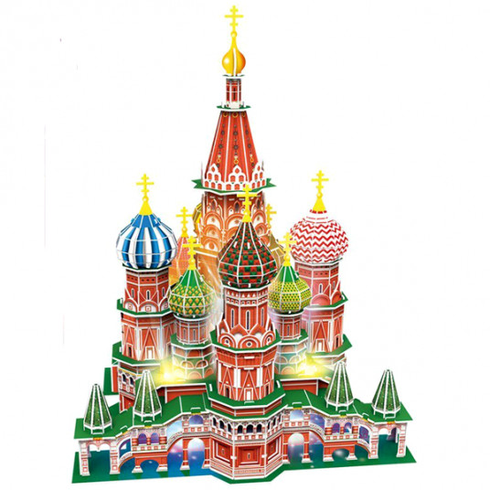 CUBICFUN 3D puzle Sv.Vasilija katedrāle
