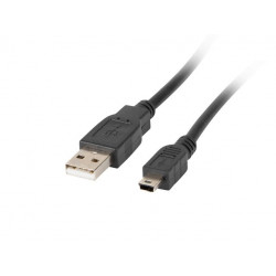LANBERG CABLE USB 2.0 MINI AM-BM5P 1,8 M, FERTILIC