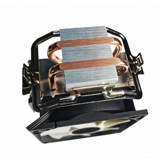Gembird CPU-HURACAN-X60 datora dzesēšanas sistēmas procesora gaisa dzesētājs 9 cm melns, balts