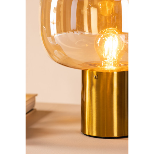 Galda lampa Rhone - Zelta