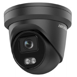 Hikvision DS-2CD2347G2-LU(2.8mm)(C)(BLACK) Dome IP drošības kamera iekštelpām un āra 2688x1520 pikseļi Griesti/siena