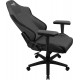Aerocool CROWN AeroWeave universālais datorspēļu krēsls, polsterēts sēdeklis, melns