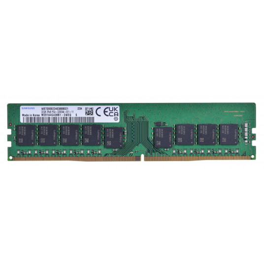 Samsung M391A4G43BB1-CWE atmiņas modulis 32 GB 1 x 32 GB DDR4 3200 MHz ECC