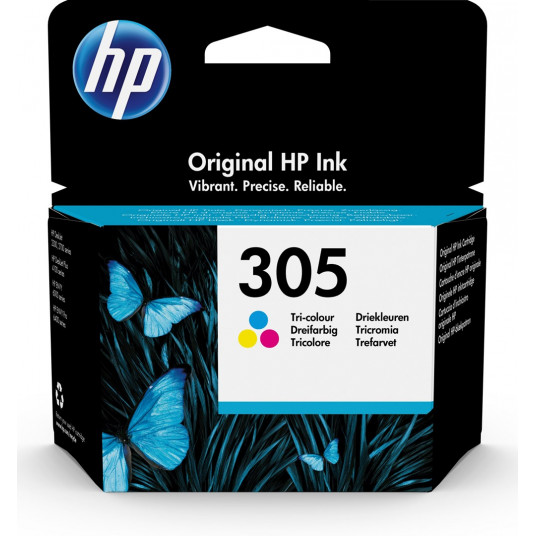 HP 305 oriģināls zils, violets, dzeltens 1 gab.