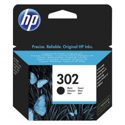 HP 302 melna oriģinālās tintes kasetne