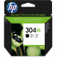 HP 304XL melna oriģinālā tintes kasetne