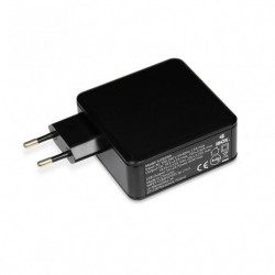 iBox IUZ65WA strāvas adapteris / invertors Automātisks 65 W Melns