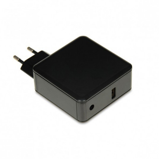 iBox IUZ65WA strāvas adapteris / invertors Automātisks 65 W Melns
