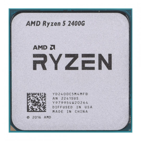 AMD Ryzen 5 2400G CPU 3.6GHz 4MB L3