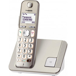 Panasonic DECT telefons KX-TGE 210 PDN šampanieša zelta krāsā