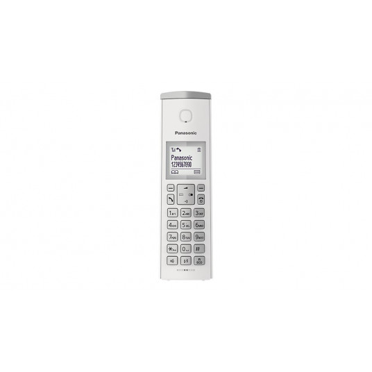 Panasonic KX-TGK210 DECT tālrunis Zvanītāja ID Balts