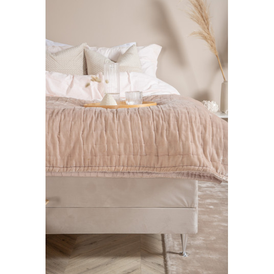 Kontinentālā gulta Vansbro 120x200 cm, Bēša 