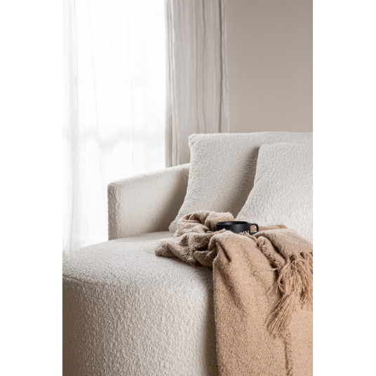 Atzveltnes krēsls Kelso - Koka/Balts rotaļu materiāls