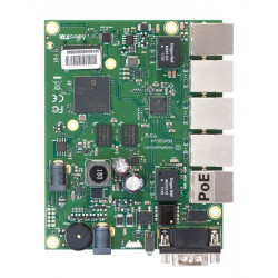 MikroTik RB450GX4 | Maršrutētājs | 5x RJ45 1000Mbps, 1x microSD