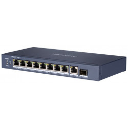Hikvision DS-3E0510HP-E tīkla slēdzis Nepārvaldīts Gigabit Ethernet (10/100/1000) Power over Ethernet (PoE) Zils