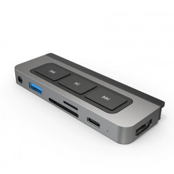 Hyper HyperDrive Media 6-in-1 USB-C centrmezgls iPad Pro/Air