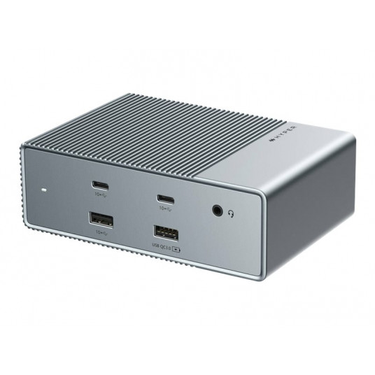 Hyper HyperDrive Universal GEN2 15-in-1 USB-C trīskāršā video dokstacija — ierīcēm ar iespējotu MST