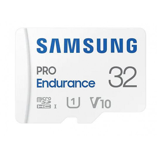 "CARD 32GB Samsung PRO Endurance microSDHC 100MB/s + adapteris"