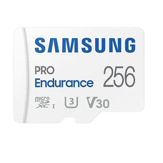 Samsung PRO Endurance microSDXC 256GB versija 2022. gada versija
