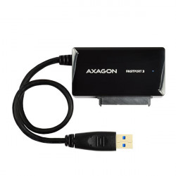 AXAGON ADSA-FP3 FASTPort3 adapteris, USB3.0, HDD/SSD/ODD, SATA 6G — strāvas adapteris