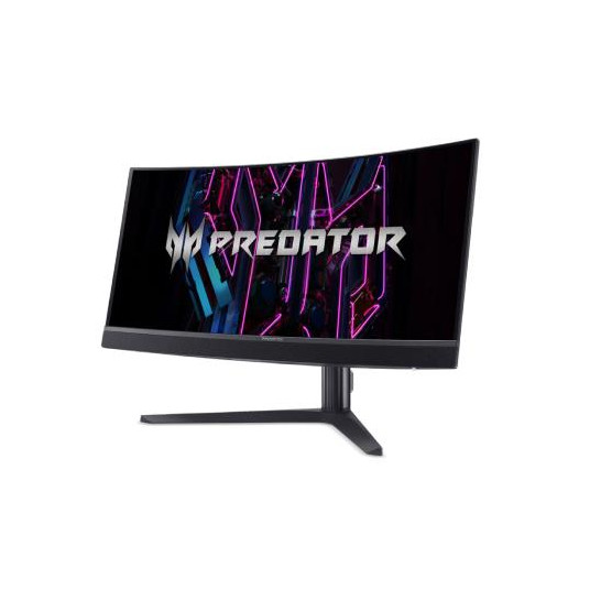 LCD monitors|ACER|Predator X34Vbmiiphuzx|34"|Gaming/Curved/21 : 9|Paneļa OLED|3440x1440|21:9|0,1 ms|Skaļruņi|Grozāmi|Regulējams augstums|Slīpums|Krāsa Melns|UM.CXXEE.V01
