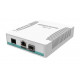 Mikrotik CRS106-1C-5S tīkla slēdzis Gigabit Ethernet (10/100/1000) Power over Ethernet (PoE) Balts