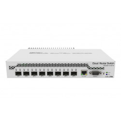 Mikrotik CRS309-1G-8S+ pārvaldīts Gigabit Ethernet (10/100/1000) Power over Ethernet (PoE) Balts