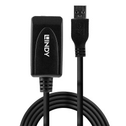 LINDY aktīvais pagarinājuma kabelis - USB paredzēts