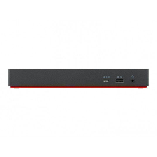 Lenovo | ThinkPad Thunderbolt 4 Workstation Dock | Doks | Ethernet LAN (RJ-45) 1. ports | VGA (D-Sub) portu daudzums | DisplayPorts daudzums 2 | USB 3.0 (3.1 Gen 1) C tipa portu skaits | USB 3.0 (3.1 Gen 1) portu skaits 3 | USB 2.0 portu skaits | HDM