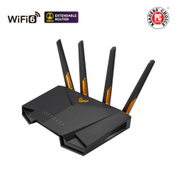 ASUS TUF-AX3000 V2 Dual Band WiFi 6 spēļu maršrutētājs Asus | Divjoslu WiFi 6 spēļu maršrutētājs | TUF-AX3000 V2 | 802.11ax | 2402+574 Mbit/s | 10/100/1000 Mbit/s | Ethernet LAN (RJ-45) ports 4 | Tīkla atbalsts Jā | MU-MiMO Jā | Nav mobilās platjoslas | A