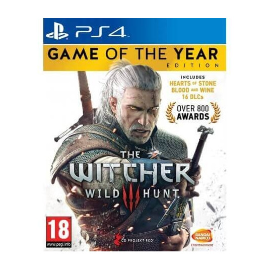 Spēle The Witcher 3: Wild Hunt GOTY PS4