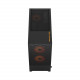 Fractal Design Pop Air RGB Orange Core TG Clear Tint, ATX, mATX, Mini ITX, Barošanas avots iekļauts Nē