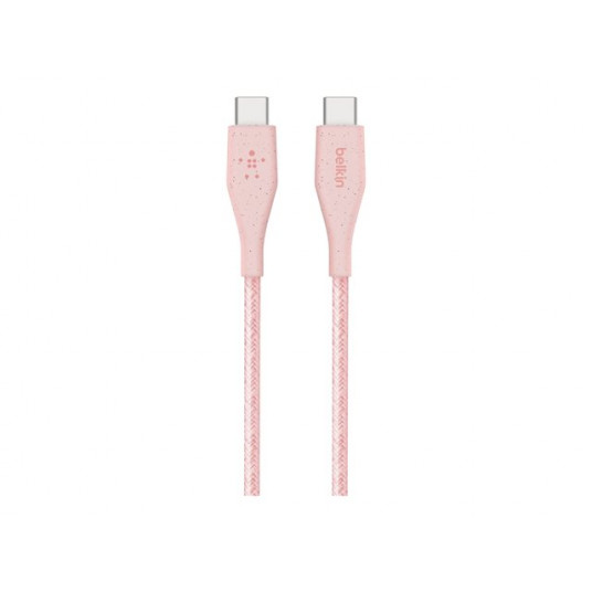 acc. Belkin DuraTek + USB-C 1,2 m rozā