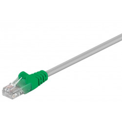 Goobay CAT 5e Crossover-patch kabelis, U/UTP 68864 5 m, pelēks, zaļš