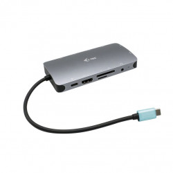 i-tec USB-C metāla nano HDMI VGA PD100W