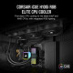 Corsair iCUE H100i ELITE RGB šķidrā CPU dzesētājs CW-9060058-WW