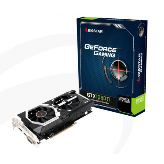 Biostar GeForce GTX1050Ti NVIDIA GeForce GTX 1050 Ti 4GB GDDR5