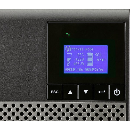 Eaton 5P850I nepārtrauktās barošanas avoti (UPS) Line-Interactive 0,85 kVA 600 W 6 AC izeja(-as)