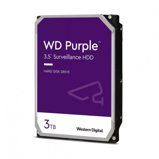Western Digital Blue Purple 3,5 collu 3 TB Serial ATA III