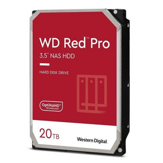 Cietais disks HDD Western Digital WD Red Pro 20 TB WD201KFGX