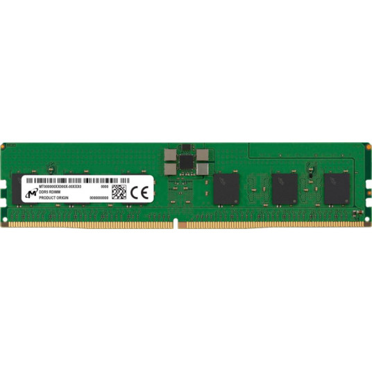 Servera atmiņas modulis | MICRON | DDR5 | 16 GB | RDIMM | 4800 MHz | CL 40 | 1,1 V | MTC10F1084S1RC48BA1R