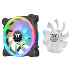 14 cm Thermaltake SWAFAN 14 RGB Radi. Ventilators Black TT Premium Edition 3 komplekts