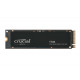 SSD|CRUCIAL|T700|1TB|M.2|PCIE|NVMe|TLC|Rakstīšanas ātrums 9500 MB/s|Lasīšanas ātrums 11700 MB/s|TBW 600 TB|CT1000T700SSD3