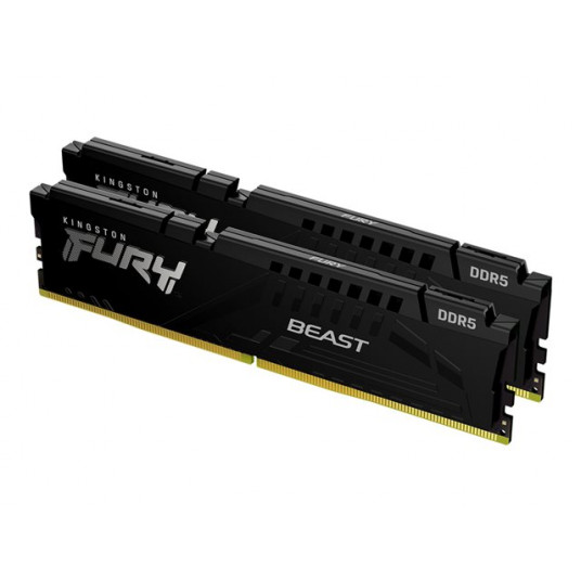 RAMDDR5 6000 32 GB Kingston CL40 (2 x 16 GB komplekts) FURY Beast Black