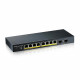 Zyxel GS1900-10HP Managed L2 Gigabit Ethernet (10/100/1000) Power over Ethernet (PoE) Melns
