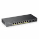 Zyxel GS1100-10HP v2 Unmanaged Gigabit Ethernet (10/100/1000) Power over Ethernet (PoE) Melns