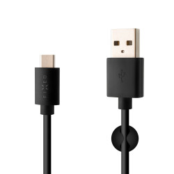 FIKSĒTS Garš kabelis USB/USB-C 2m, melns