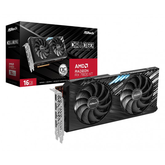 Grafikas karte ASRock Radeon RX 7800 XT Challenger 16GB OC