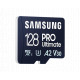 SAMSUNG 128GB atmiņas karte, PRO Ultimate, Class 10 V30