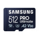 SAMSUNG 512GB PRO Ultimate microSD karte